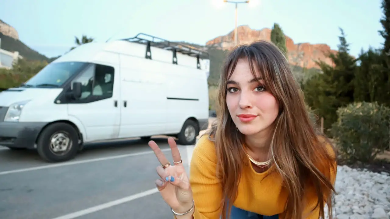 Ame in a van instagram teosgear